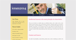 Desktop Screenshot of icram2014.com